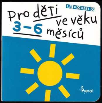 Leporelo pro děti ve věku 3-6 měsíců