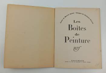Marcel Aymé: Les boites de peinture