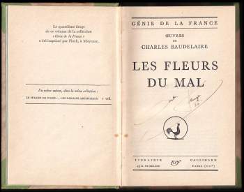 Charles Baudelaire: Les fleurs du mal