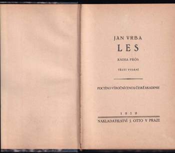 Jan Vrba: Les