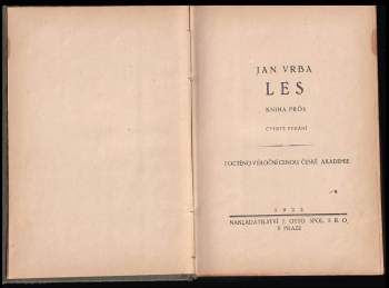 Jan Vrba: Les