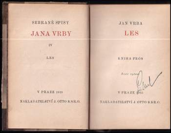 Jan Vrba: Les