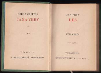 Jan Vrba: Les