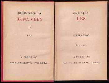 Jan Vrba: Les