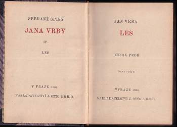 Jan Vrba: Les