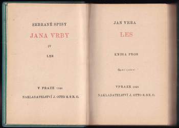 Jan Vrba: Les