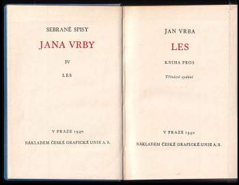 Jan Vrba: Les