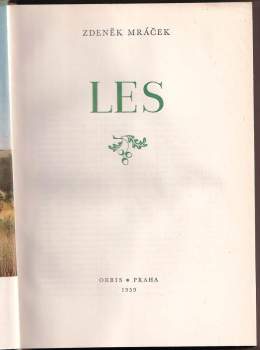 Zdeněk Mráček: Les