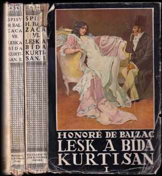 Lesk a bída kurtizán - Honoré de Balzac (1926, Borský a Šulc) - ID: 1826605
