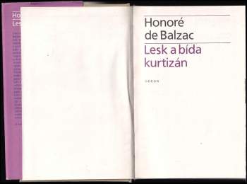 Honoré de Balzac: Lesk a bída kurtizán