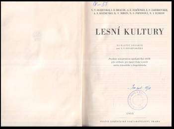 Václav Císař: Lesní kultury