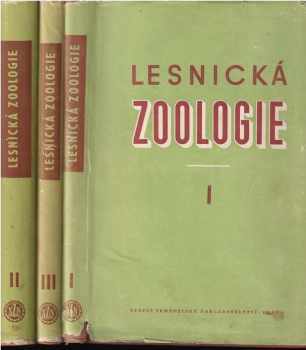 Antonín Pfeffer: Lesnická zoologie. I - III (3 svazky)