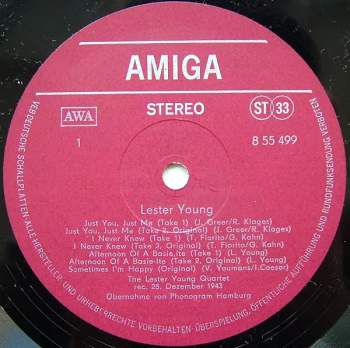 Lester Young: Lester Young