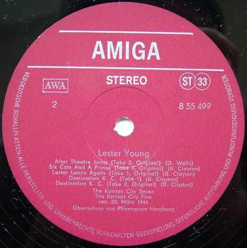 Lester Young: Lester Young