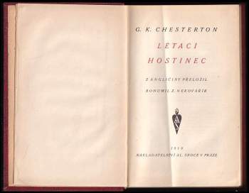 G. K Chesterton: Létací hostinec