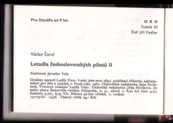 Václav Šorel: Letadla československých pilotů II. díl