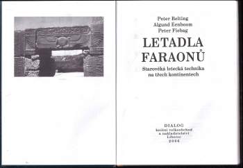 Peter Fiebag: Letadla faraonů