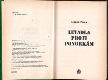 Alfred Price: Letadla proti ponorkám