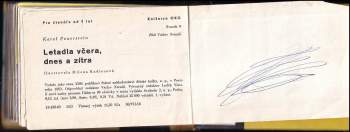 Karel Feuerstein: Letadla včera, dnes a zítra