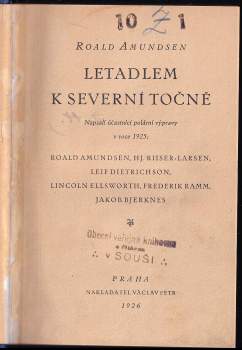 Roald Amundsen: Letadlem k Severní točně