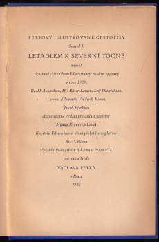 Roald Amundsen: Letadlem k Severní točně