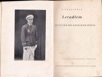 Emil Forejtník: Letadlem ze Zlína do Kapského města