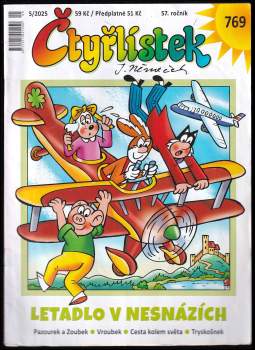 Letadlo v nesnázích - Čtyřlístek 769