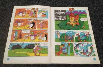 Ljuba Štíplová: Létající koberec ; Velké dobrodružství Čtyřlístku : Veselé obrázkové čtení : Historické Čtyřlístky z r. 1970