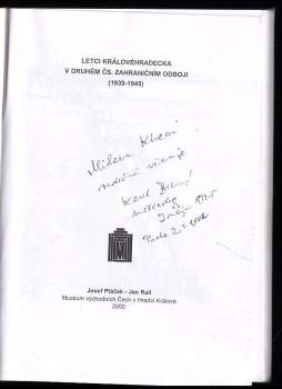 Jan Rail: Letci Královéhradecka v druhém čs. zahraničním odboji (1939-1945)