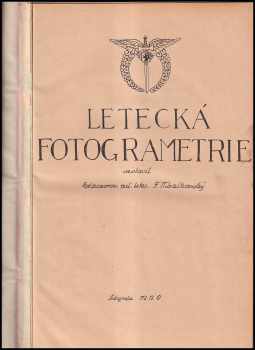 K. F Malkovský: Letecká fotogrametrie