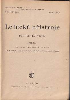 Theodor Duda: Letecké přístroje