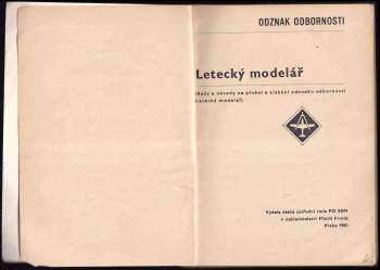 Václav Šorel: Letecký modelář