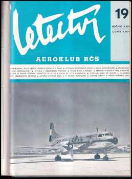 A. R. Hartman: Letectví Ročník XXIV Č. 1-19