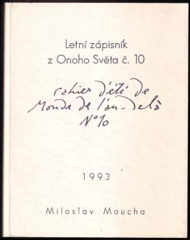 Letní zápisník z Onoho světa č. 10