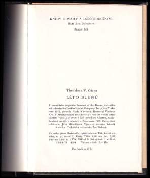 Theodore V Olsen: Léto bubnů