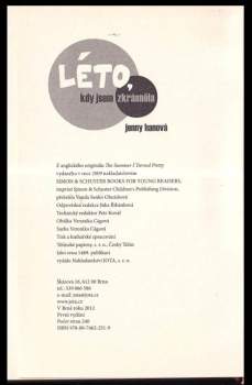 Jenny Han: Léto, kdy jsem zkrásněla