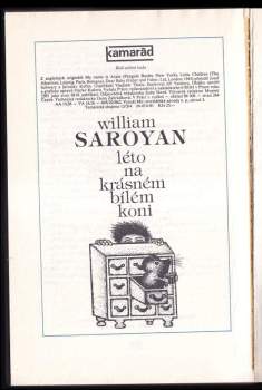 William Saroyan: Léto na krásném bílém koni