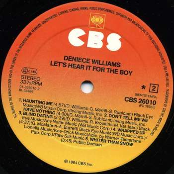 Deniece Williams: Let's Hear It For The Boy