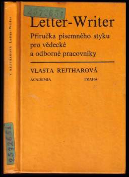 Vlasta Rejtharová: Letter-Writer