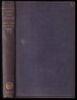 Karel Čapek: Letters from England