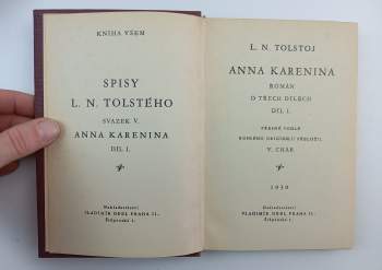 Lev Nikolajevič Tolstoj: Anna Karenina