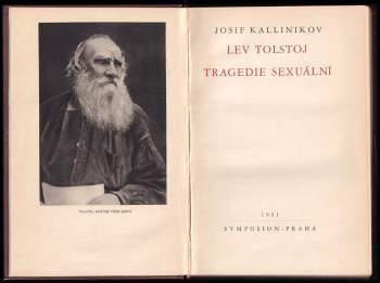 Iosif Fedorovič Kallinikov: Lev Tolstoj