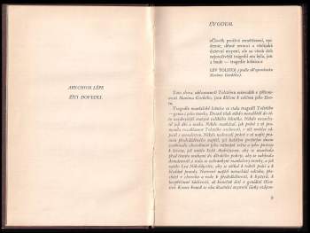 Iosif Fedorovič Kallinikov: Lev Tolstoj