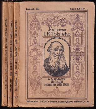 Lev Tolstoj v poslední rok svého života