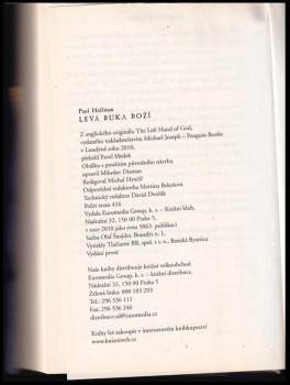 Paul Hoffman: Levá ruka boží