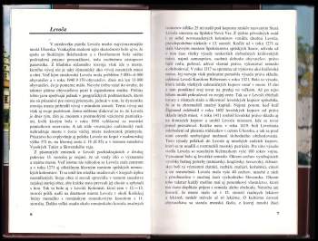 Ivan Chalupecký: Levoča a okolie