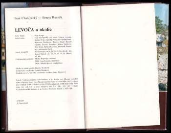 Ivan Chalupecký: Levoča a okolie