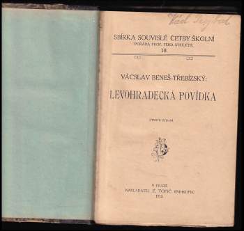 Václav Beneš-Třebízský: Levohradecká povídka
