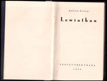 Julien Green: Lewiathan