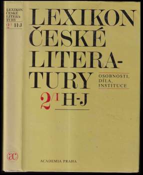 Jaroslav Krouz: Lexikon české literatury. Osobnosti, díla, instituce